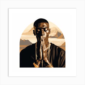 Pray Art Print