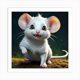 Cute Mouse 5 Art Print