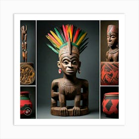 The Igala gods - Igala Tribe in kogi state, Nigeria Art Print