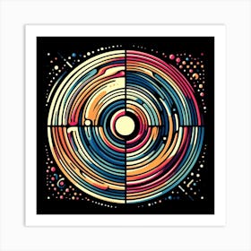 Space Tee Art Print