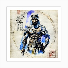 Egyptian Warrior Art Print