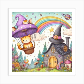 Fairy Tale For Children Art Print