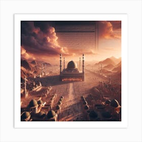 Islamic City 2 Art Print