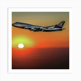 Boeing 747 Art Print