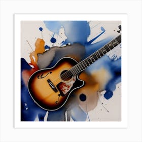 Acoustic Guitar 1 Art Print