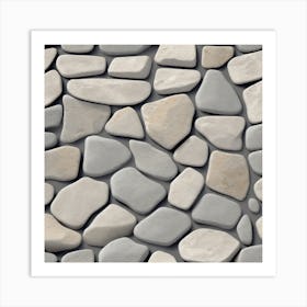 Stone Wall 23 Art Print