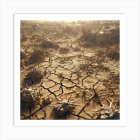 Arid Landscape 7 Art Print