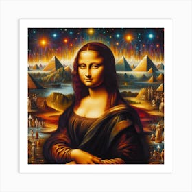 Mona Lisa 2.0 Art Print