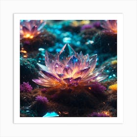 Lotus Flower Art Print