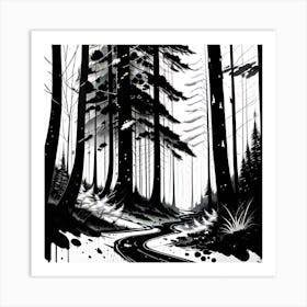 Woods 2 Art Print