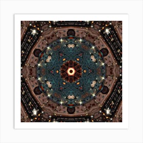 Abstract Mandala 8 Art Print