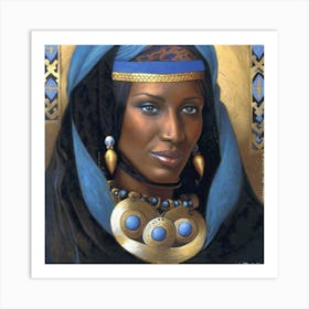 African Woman Art Print