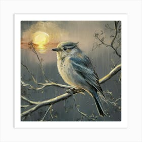 Blue Tit Art Print