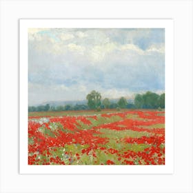 Poppy Field 6 Art Print