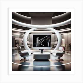 Craft A Cinematic, Futuristic Mood For An Appledesigned Product, With A Focus On Sleek Lines, Metallic Accents, And A Sense Of Sophistication 3 Art Print