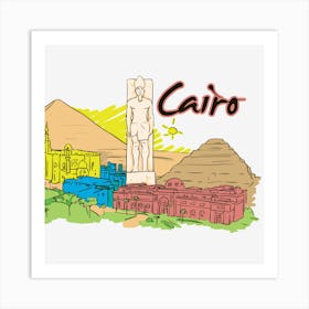 Cairo Art Print