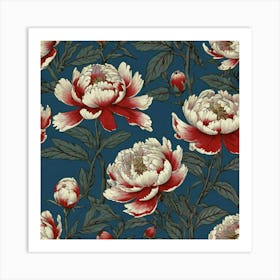 Peonies 4 Art Print