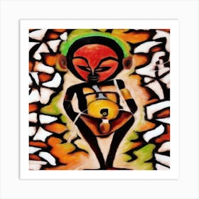 African Art #17 Art Print