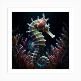 Seahorse 2 Art Print