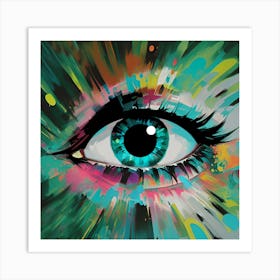 Eyecon 4 Art Print