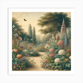 Garden Path Art Print