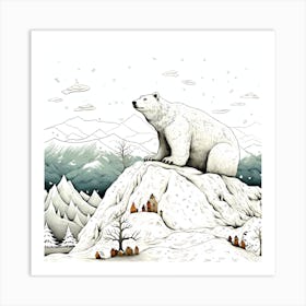 Polar Bear 2 Art Print