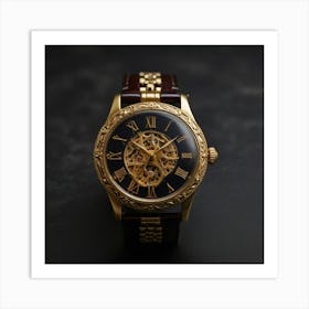 Default Create Unique Design Of Antique Watches 2 Art Print