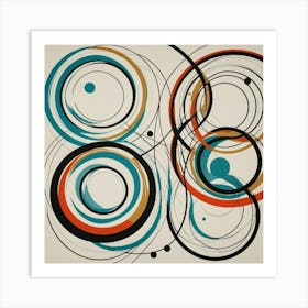 'Circles' 1 Art Print