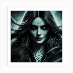 Shadow Queen Season 2 Portrait Art Print