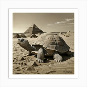 Egyptian Tortoise Art Print