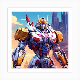 Transformers The Last Knight 1 Art Print