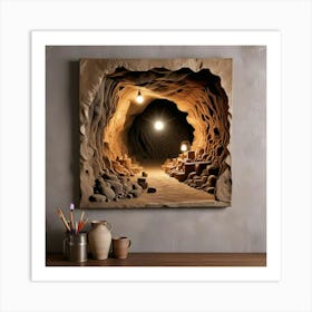 Cave Art Wall Art Print