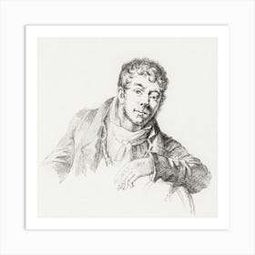 Portrait Of Louis Moritz, Jean Bernard Art Print