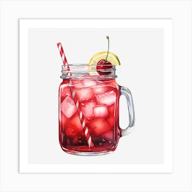 Cherry Margarita 6 Art Print