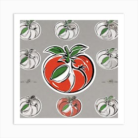 Tomato Painting 1 Art Print