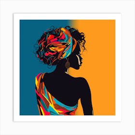 African Woman 46 Art Print