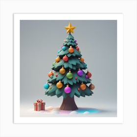 Christmas Tree 1 Art Print