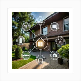 Smart Home Art Print