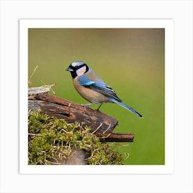 Blue Tit 49 Art Print