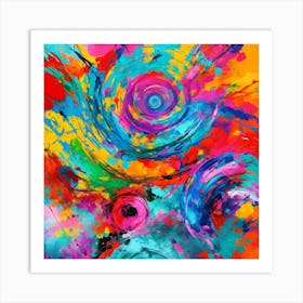 Abstract Painting 2 Art Print