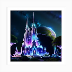 Cinderella Castle 1 Art Print