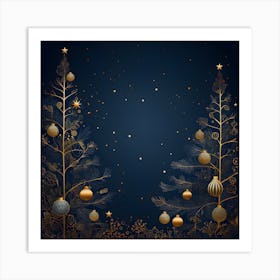 Elegant Christmas Design Series060 Art Print