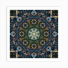 Mosaic Pattern Pattern Art Print