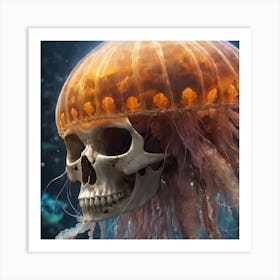 Toxic Jellyfish 3 Art Print