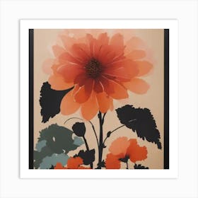 Dahlia Art Print