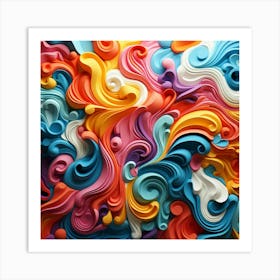 Abstract Art 23 Art Print