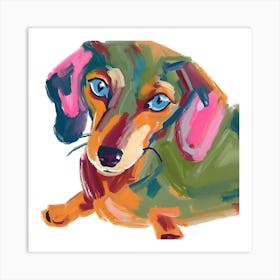 Dachshund 04 Art Print