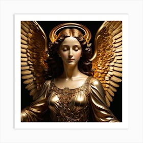 Angel With Wings 8 Art Print