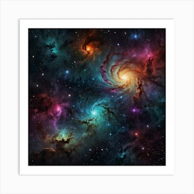 Nebula Galaxy Art Print