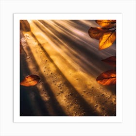 Firefly An Illustration Of Translucent Beautiful Autumn Leaves And Foliage 77590 Art Print